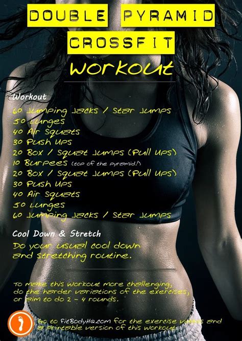 Crossfit Pyramid Workout Crossfit Body Weight Workout Crossfit