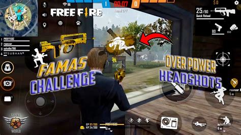 This feature makes famas a very complex gun to use. FAMAS GUN CHALLENGE - OP GUN - CLASH SQUAD SERIES - Garena ...