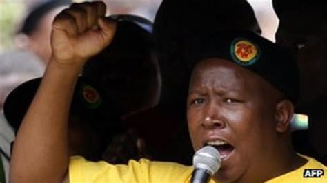 Julius Malema Anc Expels Fiery Youth Leader Bbc News