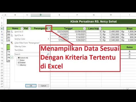 Rumus Excel Menampilkan Data Tertentu Belajar Microsoft 3 Cara Sesuai