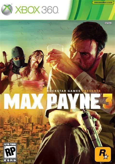 Max Payne 3 Xbox360 Front Cover