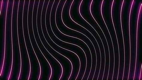 Waves Neon Lines 4k Stock Motion Graphics Motion Array