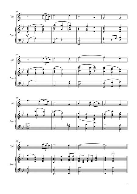 Amazing Grace Trumpet Solo By John Newton Digital Sheet Music For