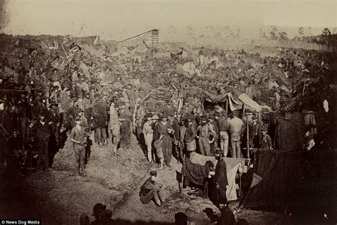 US Civil War Photos Show Prisoners Reduced To Skeletons Daily Mail Online