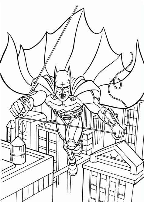 Printable Batman Coloring Pages Coloring Home