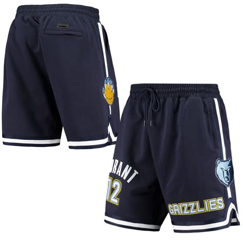 Mens Pro Standard Ja Morant Navy Memphis Grizzlies Team Player Shorts
