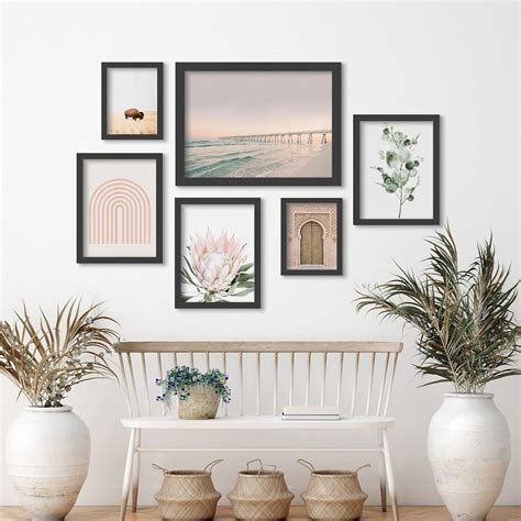 Americanflat Beach Boardwalk By Sisi And Seb 6 Piece Framed Gallery