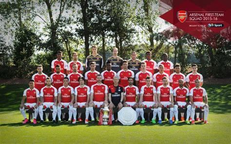 Arsenal First Team 2015 2016 Arsenal Football Arsenal Fc Arsenal