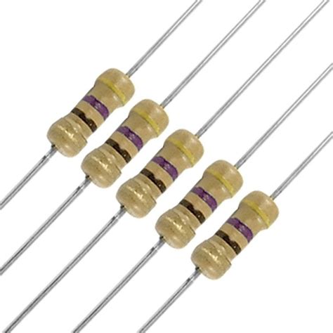 Kit 100 X Resistor Para Led 3mm 5mm Alto Brilho Difuso Cr25 14w 110r