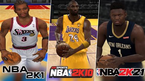 Scoring With The Cover Athlete In Every Nba 2k Game Nba 2k Nba 2k21