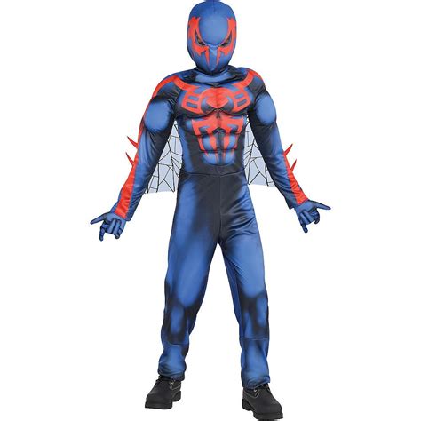 Boys Spiderman 2099 Muscle Costume Boy Costumes Superhero Halloween