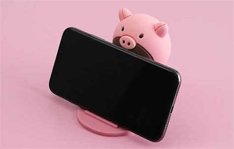 Cartoon Cute Animal Cell Phone Stand Desktop Phone Holder