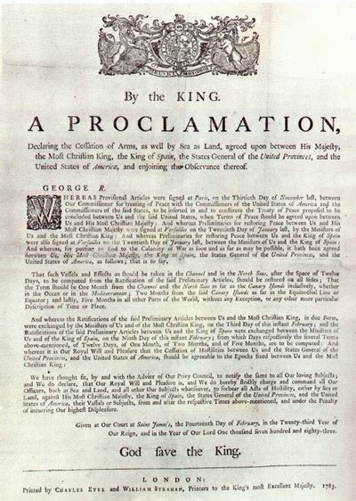 Treaty Of Paris 1763