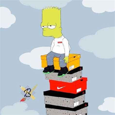 11 Best Free Supreme Bart Wallpapers Wallpaperaccess