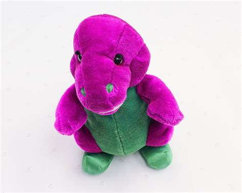 Vintage Talking Barney The Dinosaur 18 Plush Toy 1992 Works