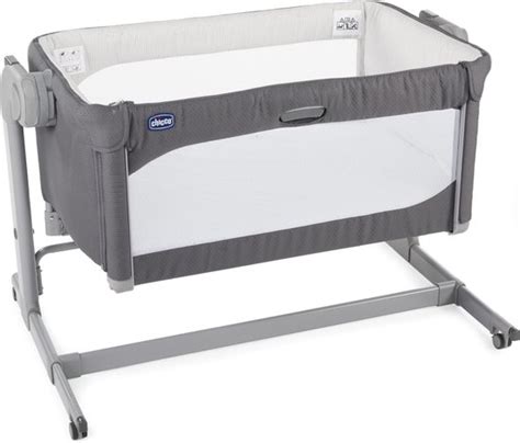 Chicco Co Sleeper Next2me Magic Moon Grey Wieg Aan Bed