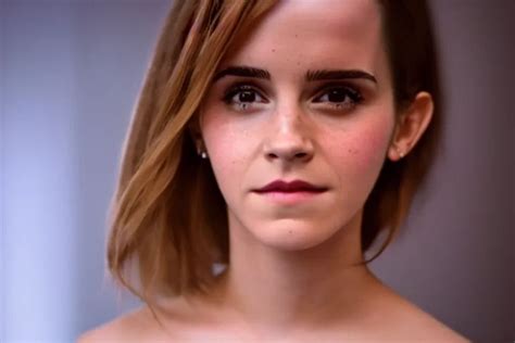 A Cinematic Rendering Of Emma Watson Inside Of A Stable Diffusion