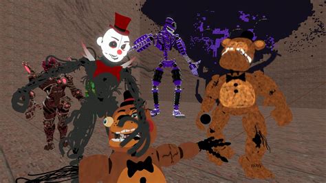 Fnafsfm Deathhorse Ironfredtime Krono Fnaf Ar Shadow Mecha And