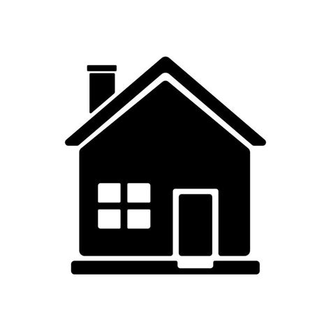 House Vector Icon Svg Clipart Available At My Etsy Store House