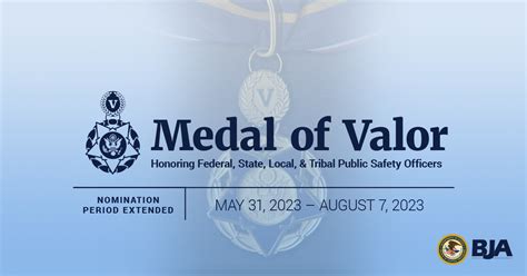 Public Safety Officer Medal Of Valor Bureau Of Justice Assistance