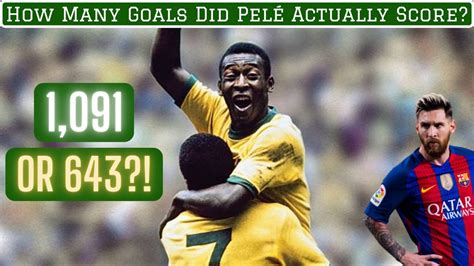 How Many Goals Did Pelé Actually Score Youtube