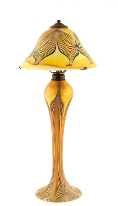 Bonhams A Joe Clearman Art Glass Lamp Circa 1977