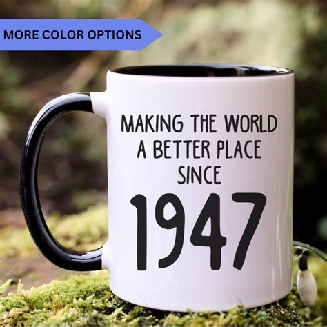 77th Birthday T 77th Birthday Mug 77 Year Old Birthday Ts 1947