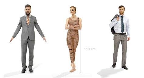 Free 3d Scanned People Axyz Design