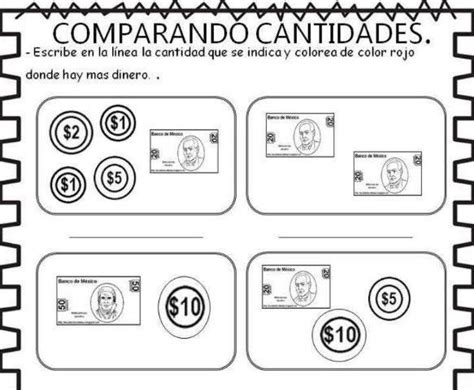 34 Ejercicios De Monedas Y Billetes Alumno On Feliz Inicio De