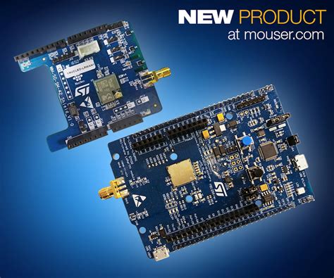 Stmicros Stm32 Lorawan Discovery Board Now At Mouser