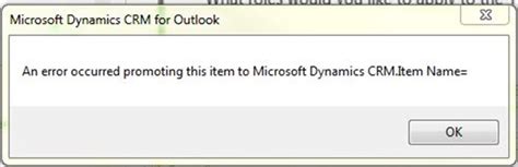 Email Tracking Error With Dynamics Crm 2015 Outlook Client Microsoft