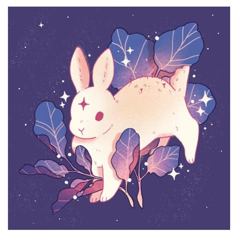Another Space Bunny For My Future Sticker Pack Illo Illust