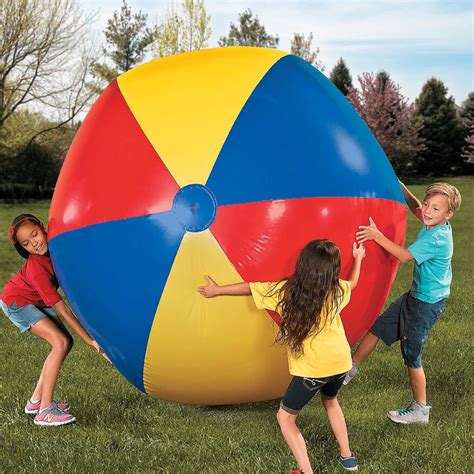 100cm130cm150cm Giant Inflatable Beach Ball Colorful Volleyball Adult
