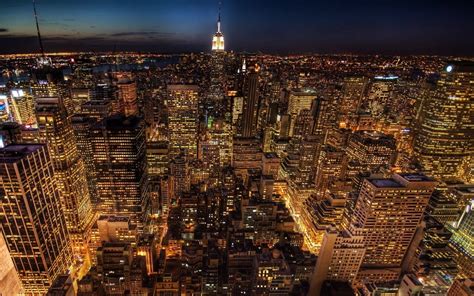Most Downloaded New York City Night Wallpapers Full Hd Wallpaper