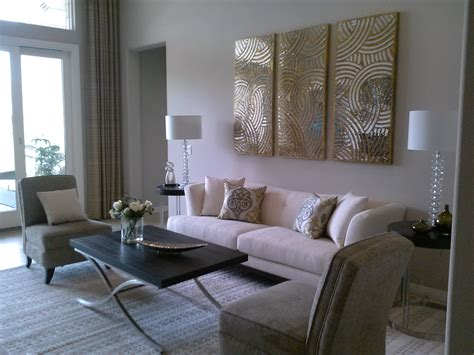 Modern Elegant Living Room Rancho Interior Design