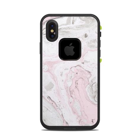 Rosa Marble Lifeproof Iphone X Fre Case Skin Istyles