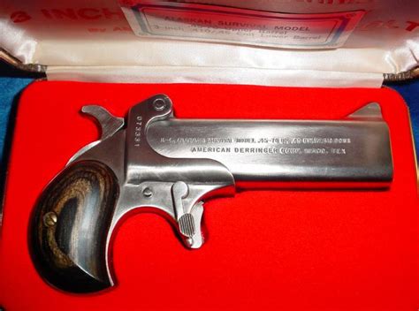 American Derringer Corp Model 4 Alaskan Survival 4570 Over 45lc And