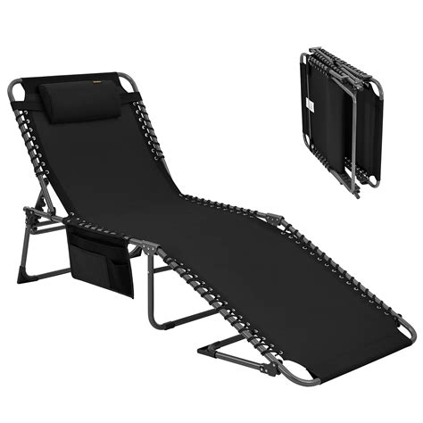 Buy Kingcamp Oversized Adjustable 5 Position Folding Chaise Lounge