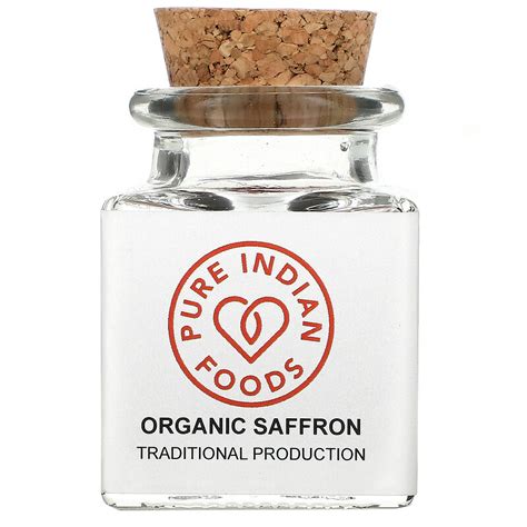 Pure Indian Foods Organic Saffron G