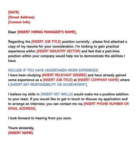 The reader does not have time to go through pages of text before deciding whether to look at your resume or application. Part-Time Job Cover Letter (12+ Sample Letters & Examples)