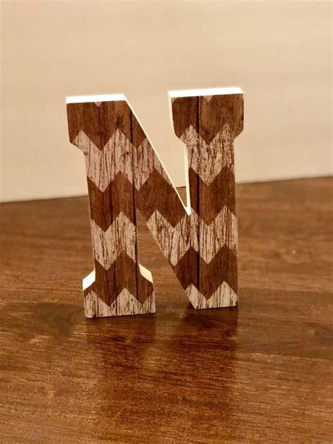 Standing Decorative Letters Wooden Letters For Shelf Custom Etsy