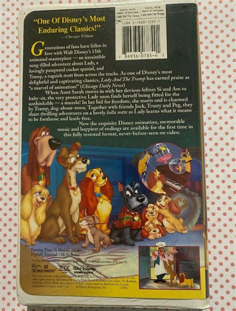 Lady And The Tramp 1998 Vhs Lady And The Tramp Tribune Book Cover