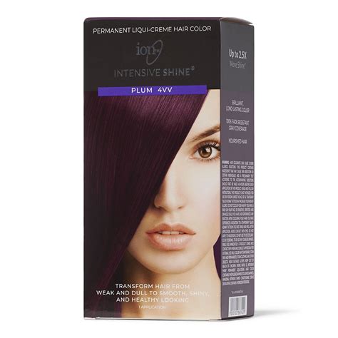 ion Intensive Shine Hair Color Kit Plum 4VV | Hair Color Kit | Sally Beauty