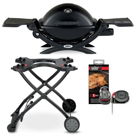 Reviews For Weber Q 1200 1 Burner Portable Propane Gas Grill Combo In