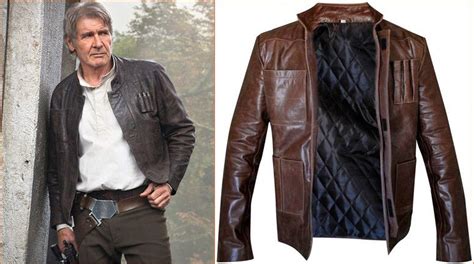 Harrison Ford Star Wars Han Solo Leather Jacket Leather Jacket Men