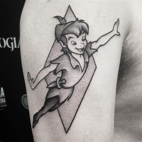 Peter Pan Ankle Tattoo Small Ankle Tattoos Small Tattoos Cat Tattoos