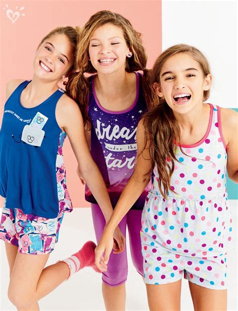 Girls Pajamas Sleepwear Shop Justice Tween Fashion Trending Tween Outfits Tween Fashion