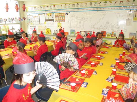 St Germaine School Kindergarten Learns About Chinese Culture Oak