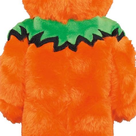 Bearbrick 400 Grateful Dead Dancing Bears Costume Version Orange
