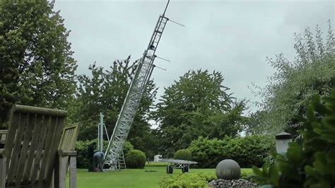A ham radio tower must satisfy many criteria and local restrictions. Ham Radio Tower Installation | FunnyDog.TV